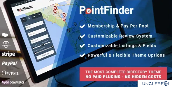 PointFinder | 目录与列表 WordPress 主题 2.2.3 开心版