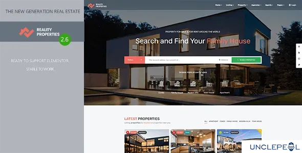 Reality | 房地产多用途 WordPress 主题 2.6.3
