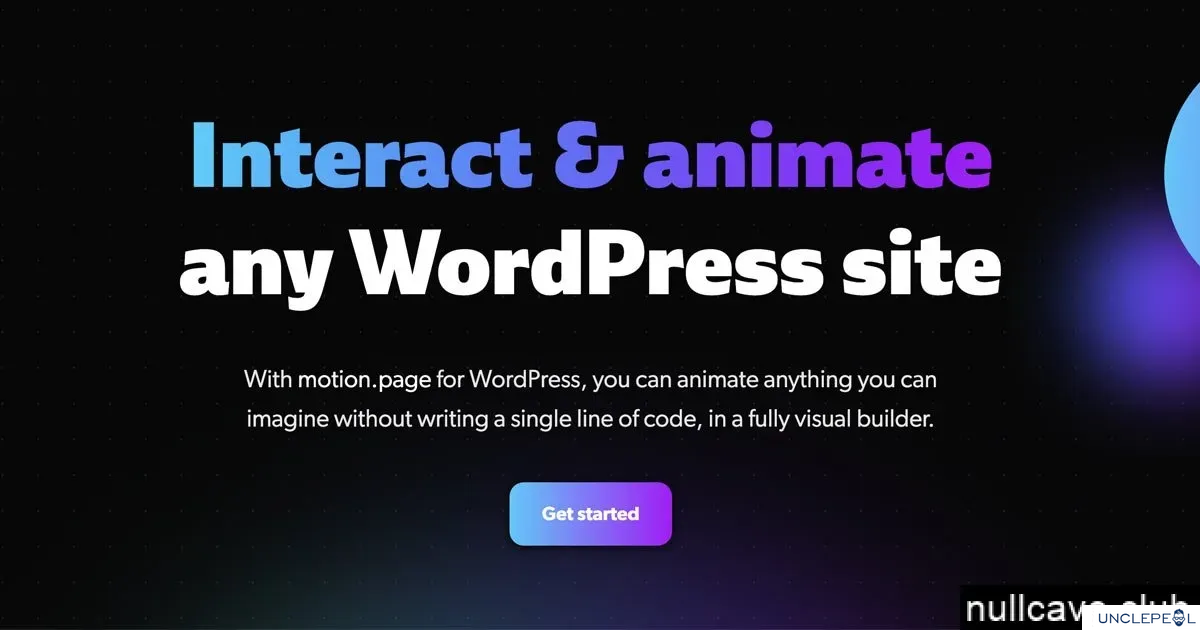 Motion.page - WordPress 动画与交互插件（专业版） 2.1.2
