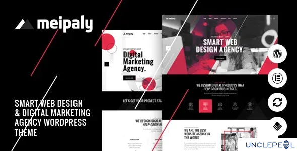 Meipaly - 数字服务机构 WordPress 主题 1.0
