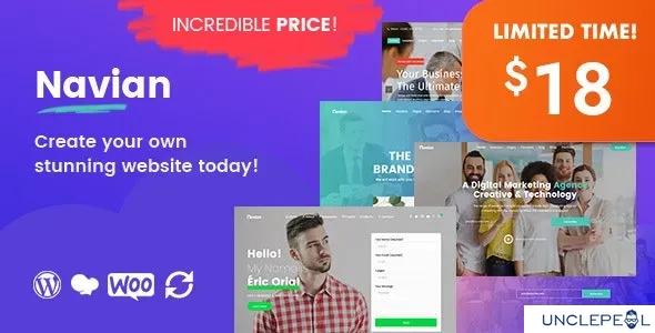 Navian - 多用途响应式 WordPress 主题 1.4.5