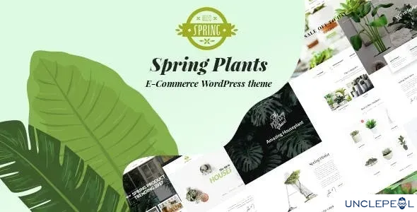 Spring Plants - 园艺与室内植物 WordPress 主题 3.3