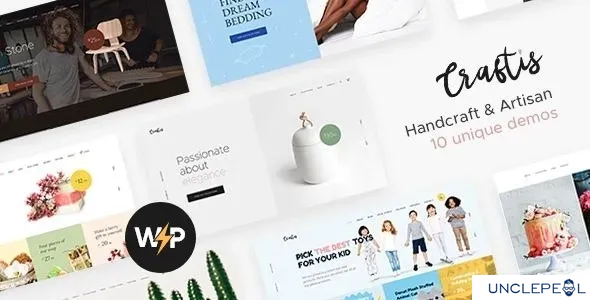 Craftis - 手工艺、手工制品与艺术家 WordPress 主题 1.2.1 开心版