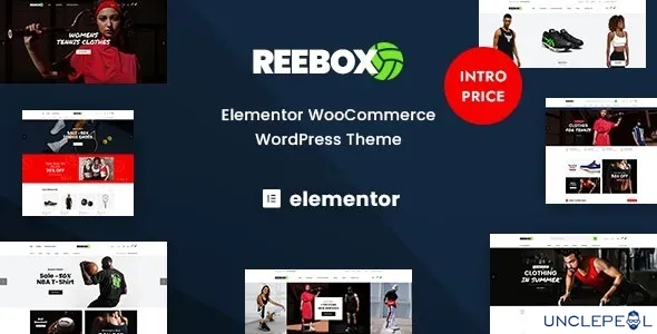 Reebox - Elementor WooCommerce WordPress 主题 1.0.8