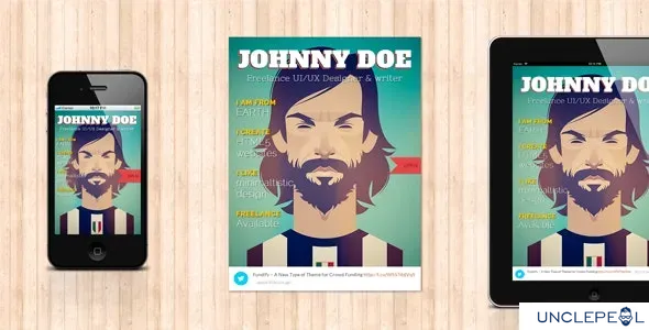 BookCard WP - 3D 折叠 vCard WordPress 主题 4.9.6