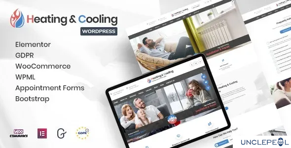 HeaCool - 暖通与空调 WordPress 主题 2.6 开心版