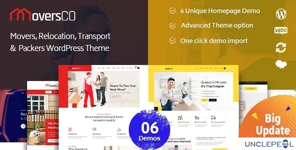 MoversCO - 搬家与包装 WordPress 主题 2.7