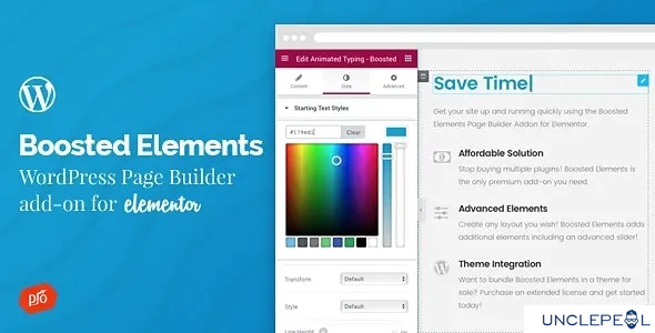 Boosted Elements | Elementor 页构建器附加组件 5.8