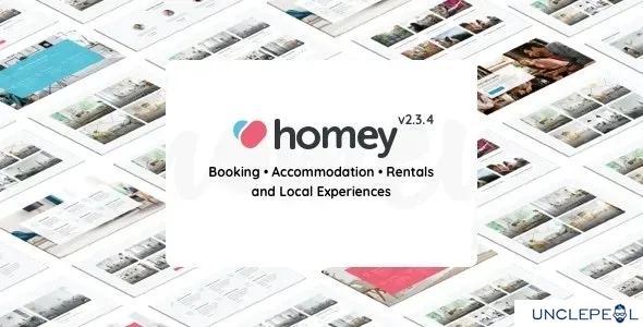 Homey - 预订与租赁 WordPress 主题 2.3.4 开心版