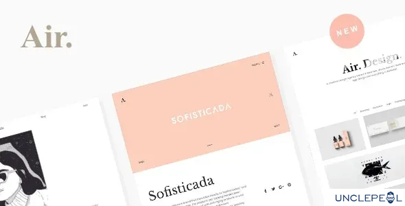 Portfolio WordPress主题 | Air 2.2.8