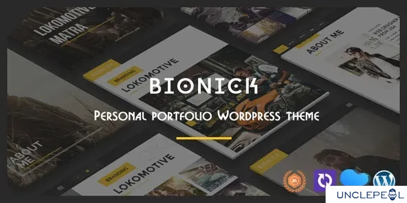 Bionick | 个人作品集 WordPress 主题 6.9 开心版