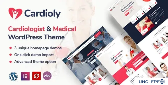 Cardioly - 心脏病学与医疗 WordPress 主题 2.8