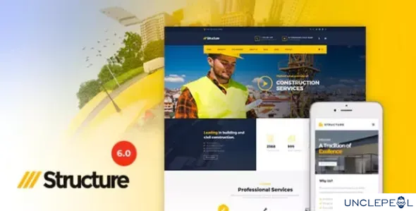 Structure - 建筑工业工厂 WordPress 主题 7.1.6
