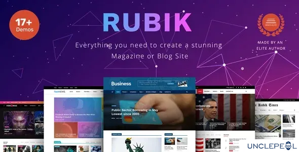 Rubik - 完美的博客杂志网站主题 2.8