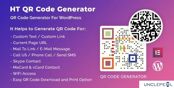 HT QR Code 生成器 for WordPress2.3.7