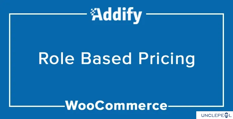 Role Based Pricing for WooCommerce by Addify 1.6.2
