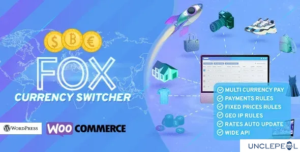 FOX - WooCommerce 专业货币切换器 2.4.1