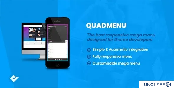 QuadMenu - 主题开发者 Mega Menu2.1.3