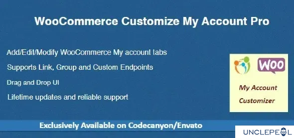 WooCommerce 自定义我的账户 Pro1.6.0