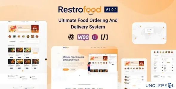 RestroFood | 在线食品订购与配送 WordPress 插件 1.0.1 开心版