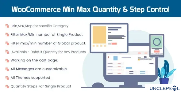 WooCommerce 最小最大数量与步进控制2.0.8