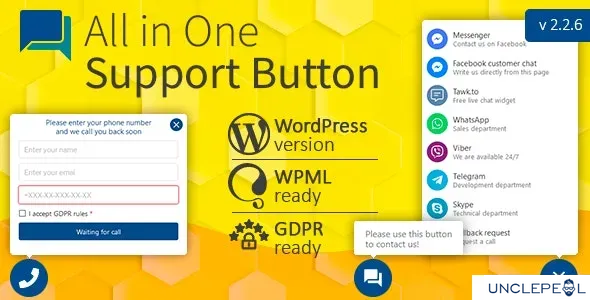All in One Support Button + 回呼请求 2.2.7 开心版