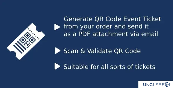 WooCommerce 事件二维码电子票1.0.7