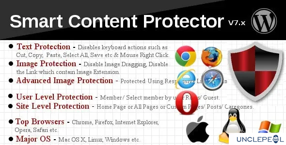 Smart Content Protector - Pro WP 复制保护 8.4
