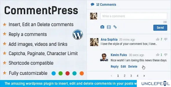 Comment System Plugin for WordPress & Ajax 评论 - Comment Press 2.8.1
