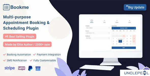 Bookme - WordPress 预约预定插件 by lancer 4.8 开心版