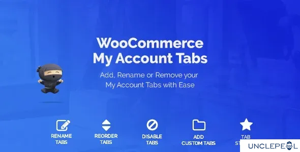 WooCommerce 自定义我的账户页面1.1.1