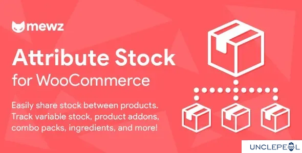 WooCommerce 属性库存 - 在产品间共享库存 1.9.2