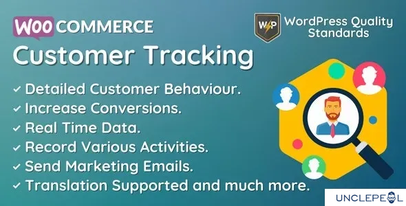 WooCommerce 客户跟踪 | 记录用户活动1.0.3 开心版