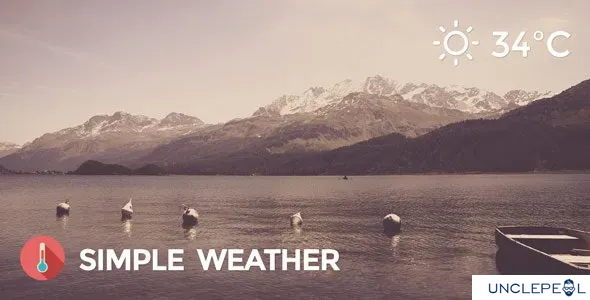 Weather WordPress 短代码与小部件 - 简单天气插件 4.4.4