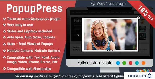 Popup Plugin for WordPress - Popup Press - 弹窗滑块与灯箱 3.1.6