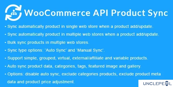 WooCommerce API 产品同步与多个 WooCommerce 商店 (商铺)2.8.2 开心版