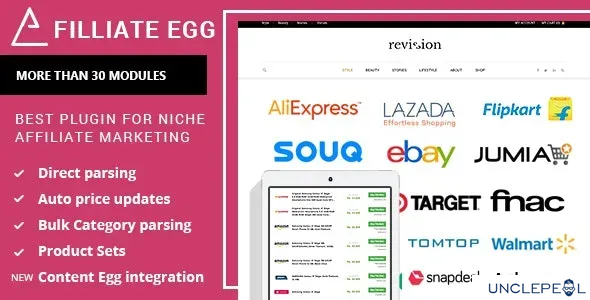 Affiliate Egg - 细分市场联盟营销 WordPress 插件 10.7.1 开心版
