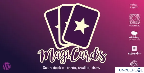 MagiCards - 洗牌卡牌套件 | WordPress 插件2.2.1