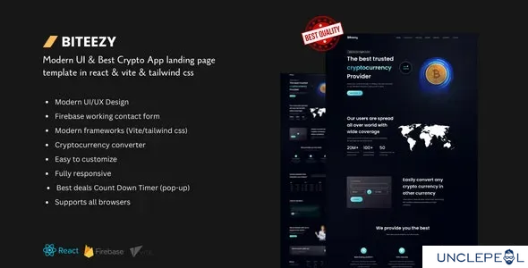 Biteezy - 加密货币交易登陆页面 1.0