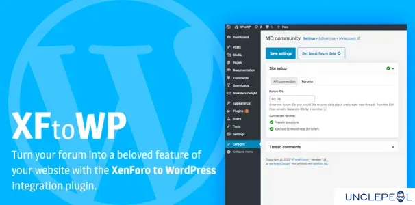 XFtoWP - XenForo 与 WordPress 集成 1.5.0.1 开心版