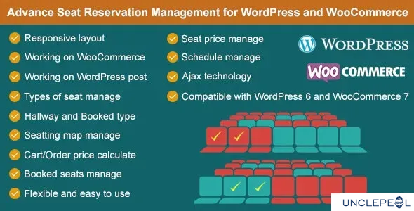 WooCommerce 高级座位预定管理3.1