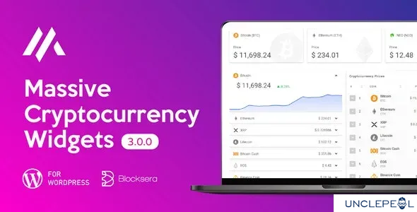 大规模加密货币小部件 | Crypto 插件3.2.5 开心版
