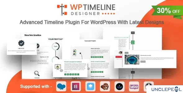 WP 时间线设计师专业版 - WordPress 时间线插件 1.4.4