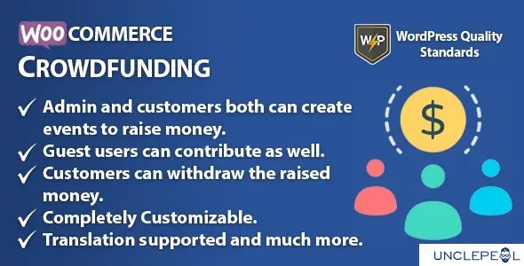 WooCommerce 众筹 1.0.0