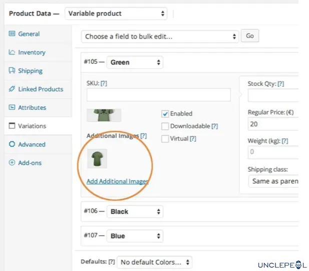 WooCommerce 附加变体图像插件 2.1.0