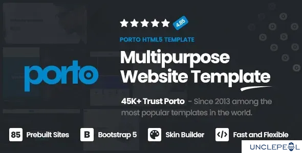 Porto - 多用途网站模板 10.0.0