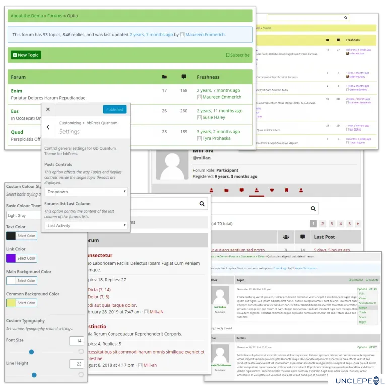 GD Quantum 主题 Pro for bbPress 3.3