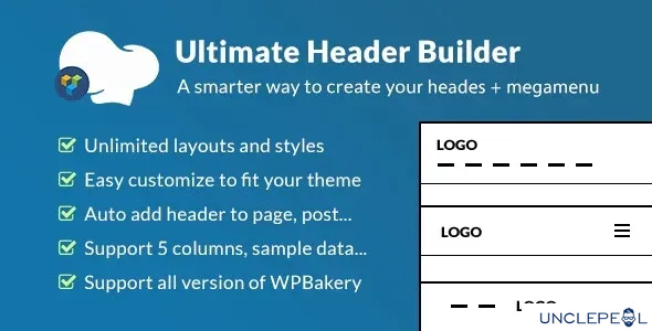 Ultimate Header Builder - WPBakery Page Builder（前身为 Visual Composer）附加组件 1.8