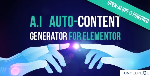 A.I 自动内容生成器 for Elementor1.0
