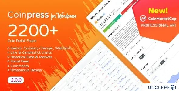 Coinpress - 加密货币页面 for WordPress2.3.2 开心版